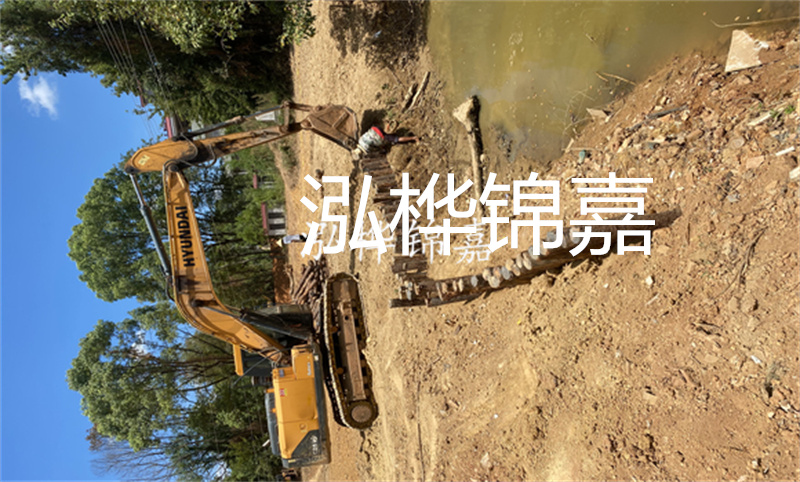 挖河道為什么需要打木樁樁基